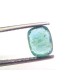 1.72 Ct Untreated Natural Zambian Emerald Gemstone Panna Gems