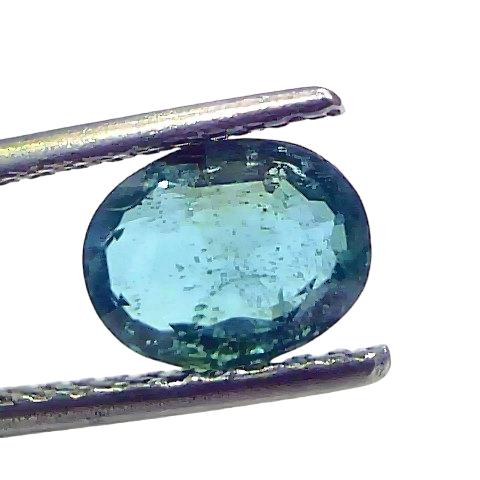 1.73 Ct Certified Untreated Natural Zambian Emerald Gemstone Panna