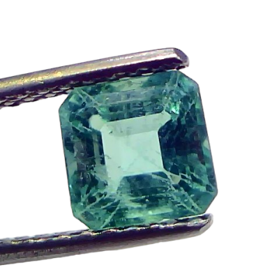 1.72 Ct GII Certified Untreated Natural Zambian Emerald Gemstone Panna 1.72 Ct GII Certified Untreated Natural Zambian Emerald Gemstone Panna