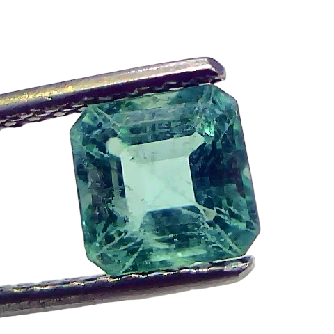 1.72 Ct GII Certified Untreated Natural Zambian Emerald Gemstone Panna 1.72 Ct GII Certified Untreated Natural Zambian Emerald Gemstone Panna
