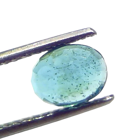 1.73 Ct Certified Untreated Natural Zambian Emerald Gemstone Panna