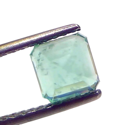 1.72 Ct GII Certified Untreated Natural Zambian Emerald Gemstone Panna 1.72 Ct GII Certified Untreated Natural Zambian Emerald Gemstone Panna