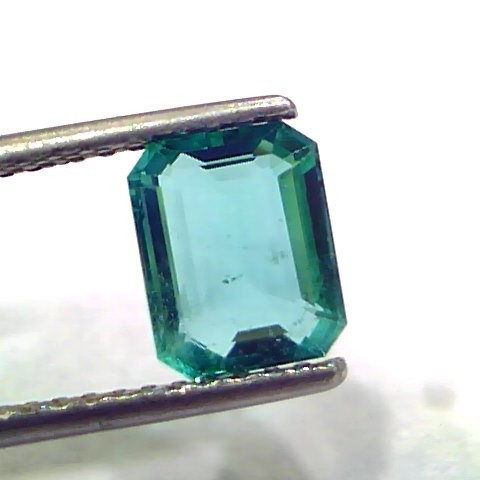 1.72 Ct GII Certified Untreated Natural Zambian Emerald Gemstone AAAAA