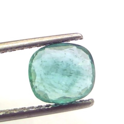 1.71 Ct Untreated Natural Zambian Emerald Gemstone Panna Gems