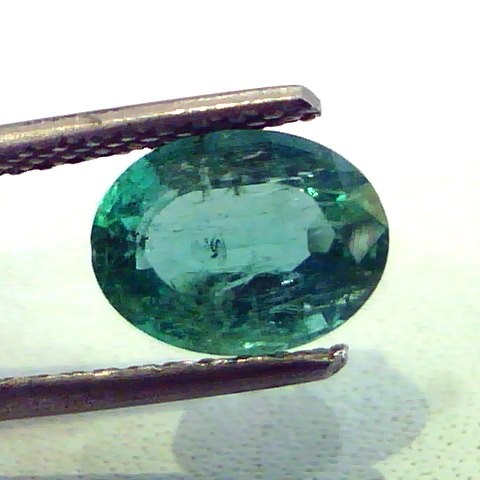 1.73 Ct VVS Premium Colour Natural Untreated Zambian Emerald