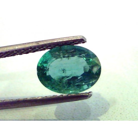 1.73 Ct VVS Premium Colour Natural Untreated Zambian Emerald