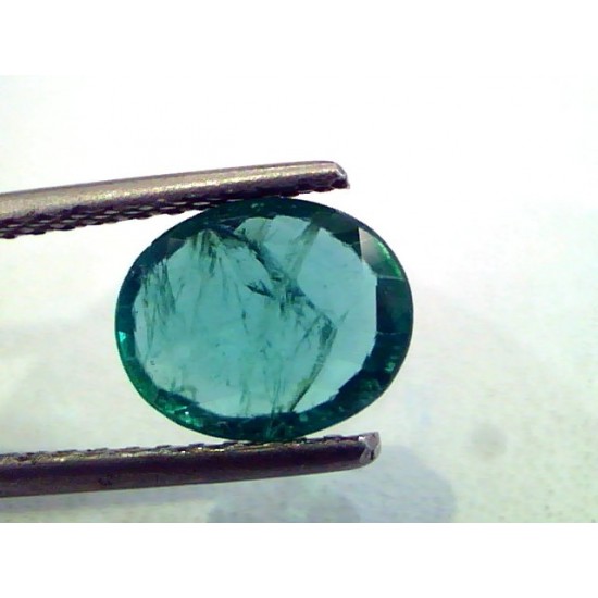 1.66 Ct Unheated Untreated Natural Zambian Emerald Panna Gemstones