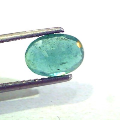 1.73 Ct Unheated Untreated Natural Zambian Emerald Panna Gemstones