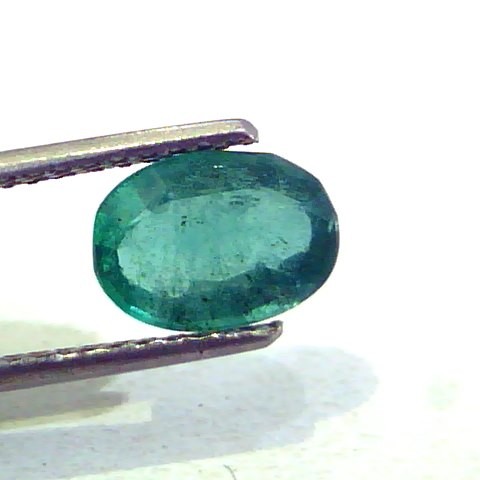 1.73 Ct Unheated Untreated Natural Zambian Emerald Panna Gemstones