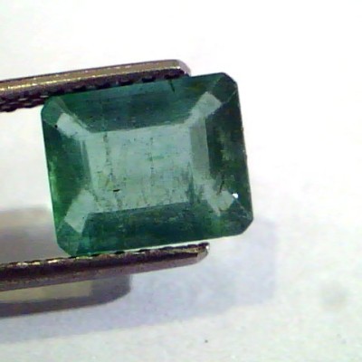 1.75 Ct Untreated Natural Zambian Emerald Gemstone Panna stone