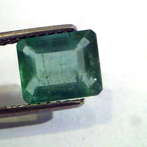 1.75 Ct Untreated Natural Zambian Emerald Gemstone Panna stone