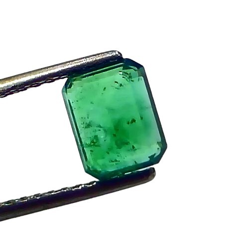 1.75 Ct GII Certified Untreated Natural Zambian Emerald Panna AAA 1.75 Ct GII Certified Untreated Natural Zambian Emerald Panna AAA
