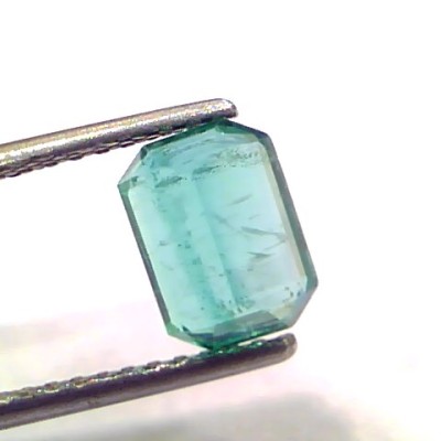 1.75 Ct GII Certified Untreated Natural Zambian Emerald Gemstone AAAAA