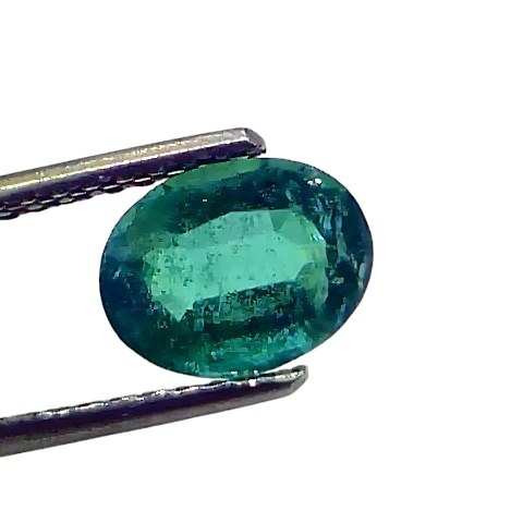 1.76 Ct GII Certified Untreated Natural Zambian Emerald Panna AAA 1.76 Ct GII Certified Untreated Natural Zambian Emerald Panna AAA