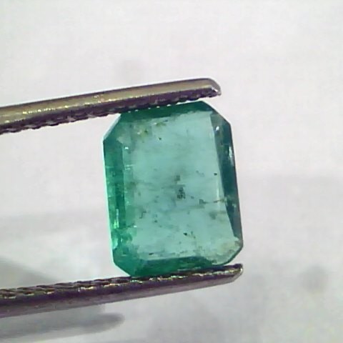 1.77 Ct Unheated Untreated Natural Zambian Emerald Panna