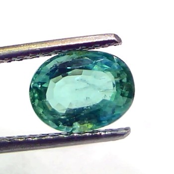 1.77 Ct GII Certified Untreated Natural Colombian Emerald Gemstone AAA