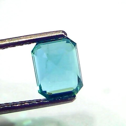 1.77 Ct GII Certified Untreated Natural Zambian Emerald Gemstone AAA