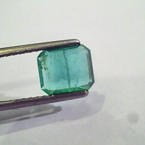 1.80 Ct Untreated Natural Zambian Emerald Gemstone AAA