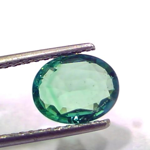 1.79 Ct GII Certified Untreated Natural Zambian Emerald Gemstone AAAAA