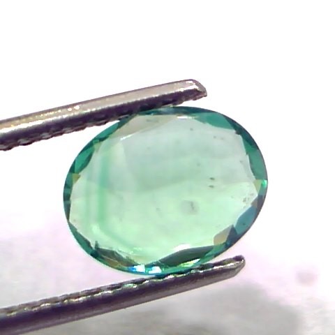 1.79 Ct GII Certified Untreated Natural Zambian Emerald Gemstone AAAAA