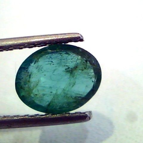 1.82 Ct Unheated Untreated Natural Zambian Emerald Panna
