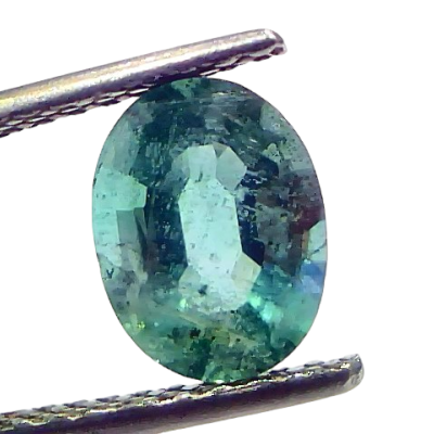 1.80 Ct Certified Untreated Natural Zambian Emerald Gemstone Panna 1.80 Ct Certified Untreated Natural Zambian Emerald Gemstone Panna