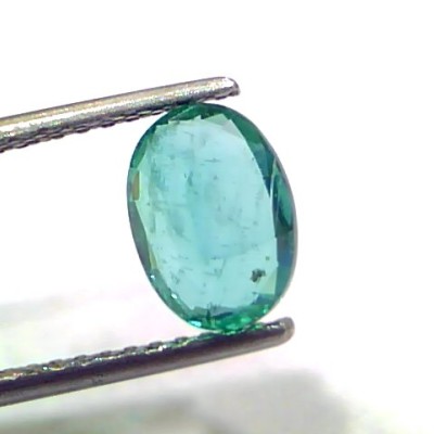 1.80 Ct GII Certified Untreated Natural Zambian Emerald Gemstone AAA