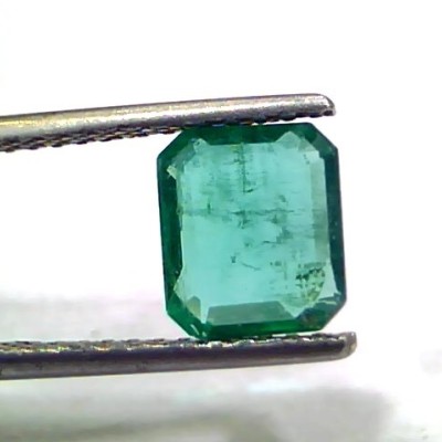 1.80 Ct Untreated Natural Zambian Emerald Gemstone Panna Gems AAAAA