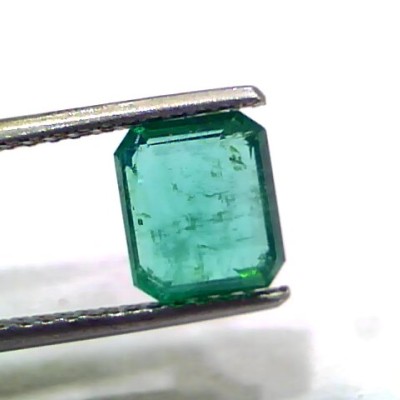 1.80 Ct Untreated Natural Zambian Emerald Gemstone Panna Gems AAAAA