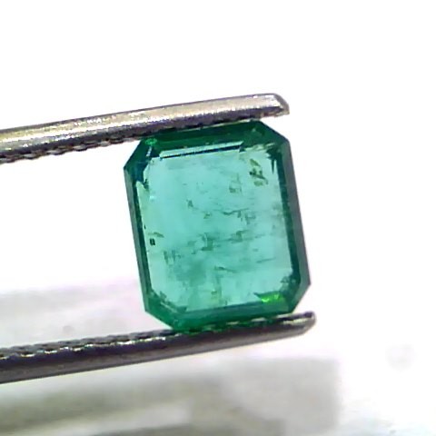 1.80 Ct Untreated Natural Zambian Emerald Gemstone Panna Gems AAAAA