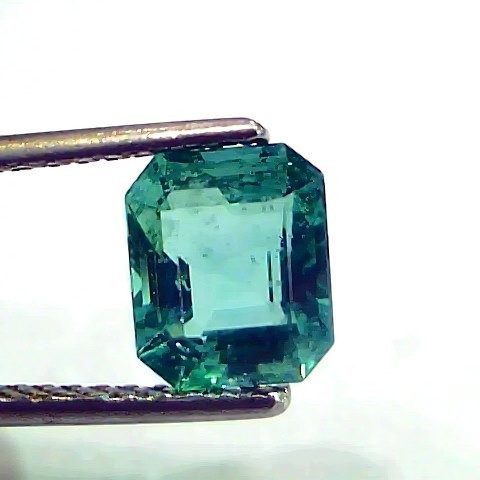 1.81 Ct IGI Certified Untreated Natural Zambian Emerald Gemstone AAA