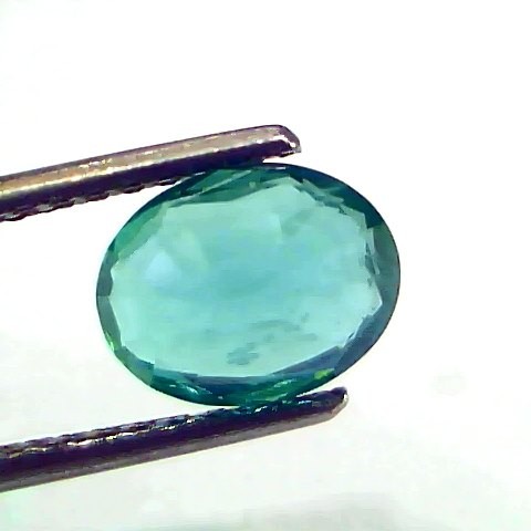1.83 Ct GII Certified Untreated Natural Zambian Emerald Gemstone AAA