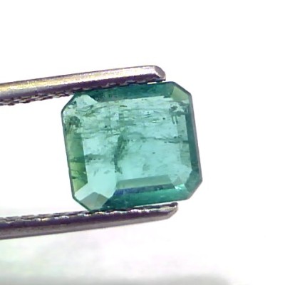 1.86 Ct Untreated Natural Zambian Emerald Gemstone Panna Gems
