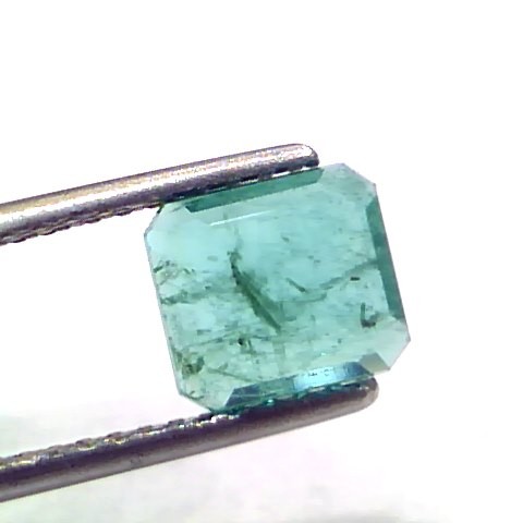 1.86 Ct Untreated Natural Zambian Emerald Gemstone Panna Gems