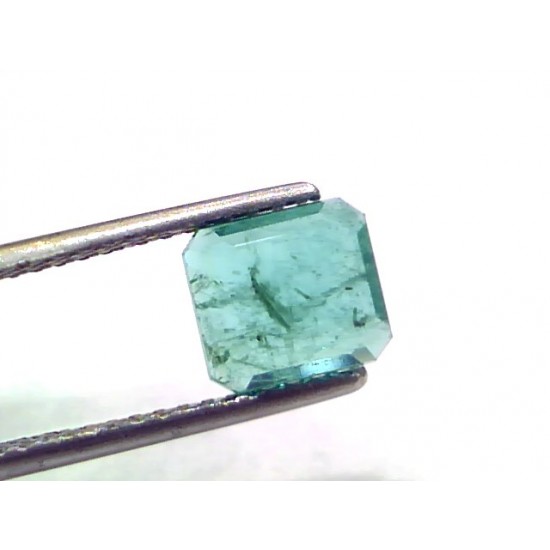 1.86 Ct Untreated Natural Zambian Emerald Gemstone Panna Gems