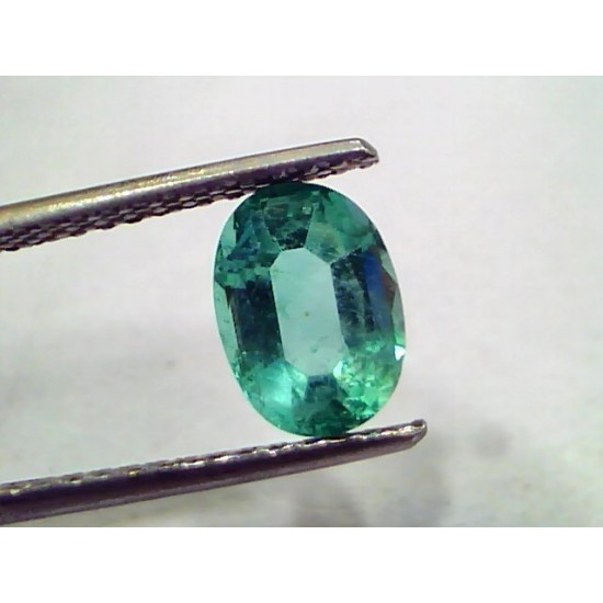 1.84 Ct Untreated Natural Zambian Emerald Gemstone Panna Gemstone
