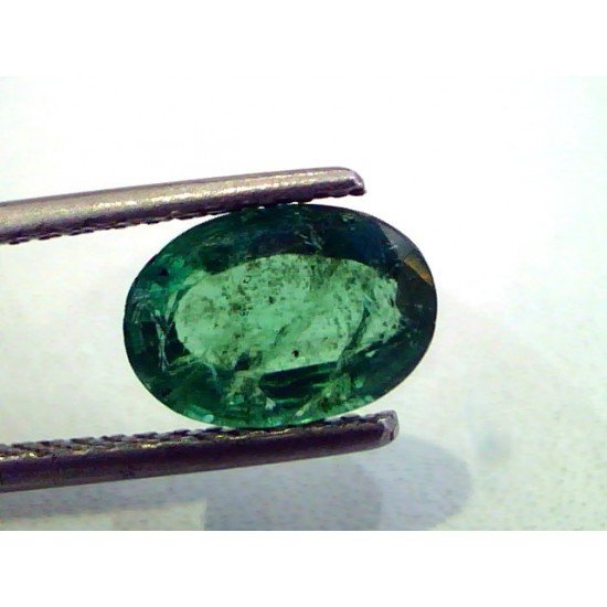 1.81 Ct Unheated Untreated Natural Zambian Emerald Panna Gems