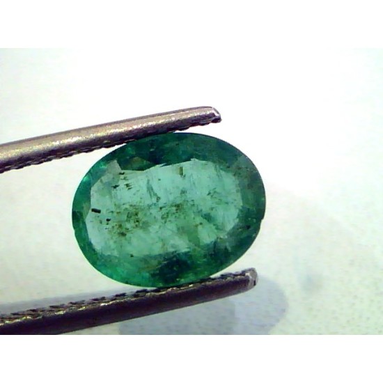 1.87 Ct Unheated Untreated Natural Zambian Emerald Panna Gemstones