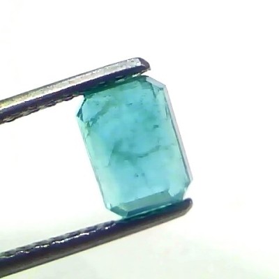 1.91 Ct Certified Untreated Natural Zambian Emerald Panna Gemstone