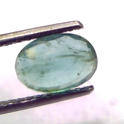1.75 Ct Untreated Natural Zambian Emerald Gemstone Panna Gemstone