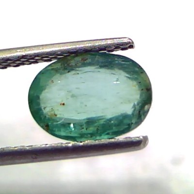 1.75 Ct Untreated Natural Zambian Emerald Gemstone Panna Gemstone