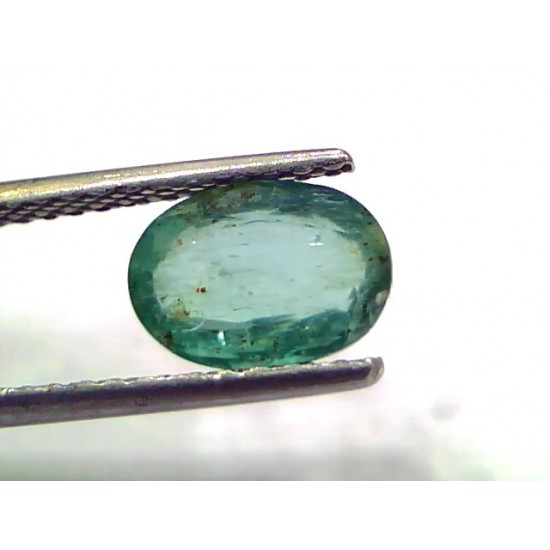 1.75 Ct Untreated Natural Zambian Emerald Gemstone Panna Gemstone