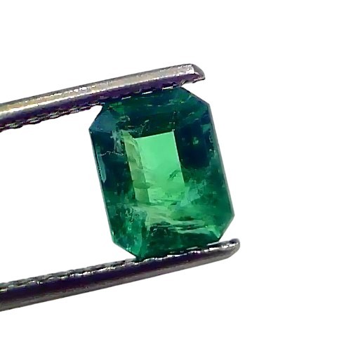 1.86 Ct GII Certified Untreated Natural Zambian Emerald Panna AAA 1.86 Ct GII Certified Untreated Natural Zambian Emerald Panna AAA
