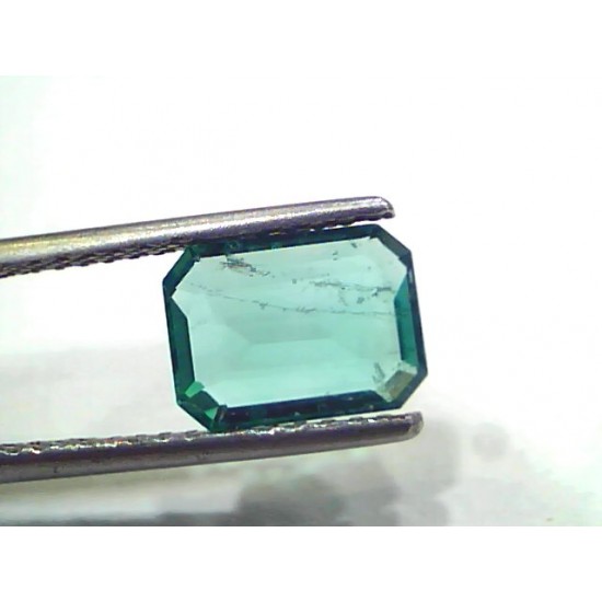 1.86 Ct GII Certified Untreated Natural Zambian Emerald Gems AAAAA