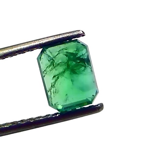 1.86 Ct GII Certified Untreated Natural Zambian Emerald Panna AAA 1.86 Ct GII Certified Untreated Natural Zambian Emerald Panna AAA