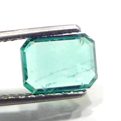 1.86 Ct GII Certified Untreated Natural Zambian Emerald Gems AAAAA