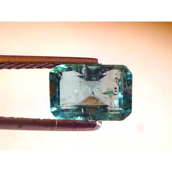 1.87 Ct Unheated Untreated Natural Zambian Emerald Gemstone vvs
