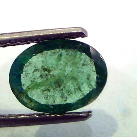 1.92 Ct Unheated Untreated Natural Zambian Emerald Panna Gemstones