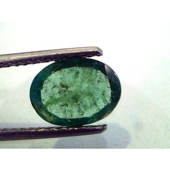 1.92 Ct Unheated Untreated Natural Zambian Emerald Panna Gemstones