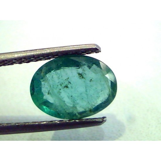 1.91 Ct Unheated Untreated Natural Zambian Emerald Panna Gems